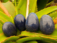 Polished Lazulite Galets x 20 From Madagascar