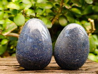 Polished Lazulite Galets x 20 From Madagascar