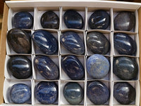 Polished Lazulite Galets x 20 From Madagascar