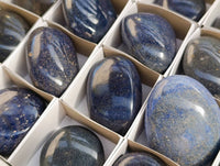 Polished Lazulite Galets x 20 From Madagascar