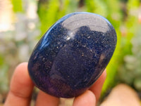 Polished Lazulite Galets x 20 From Madagascar
