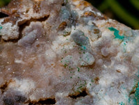 Natural Drusy Coated Hemimorphite with Malachite x 2 From Lupoto Mine, Congo