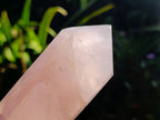 Polished Double Terminated Rose Quartz Crystals x 4 From Madagascar
