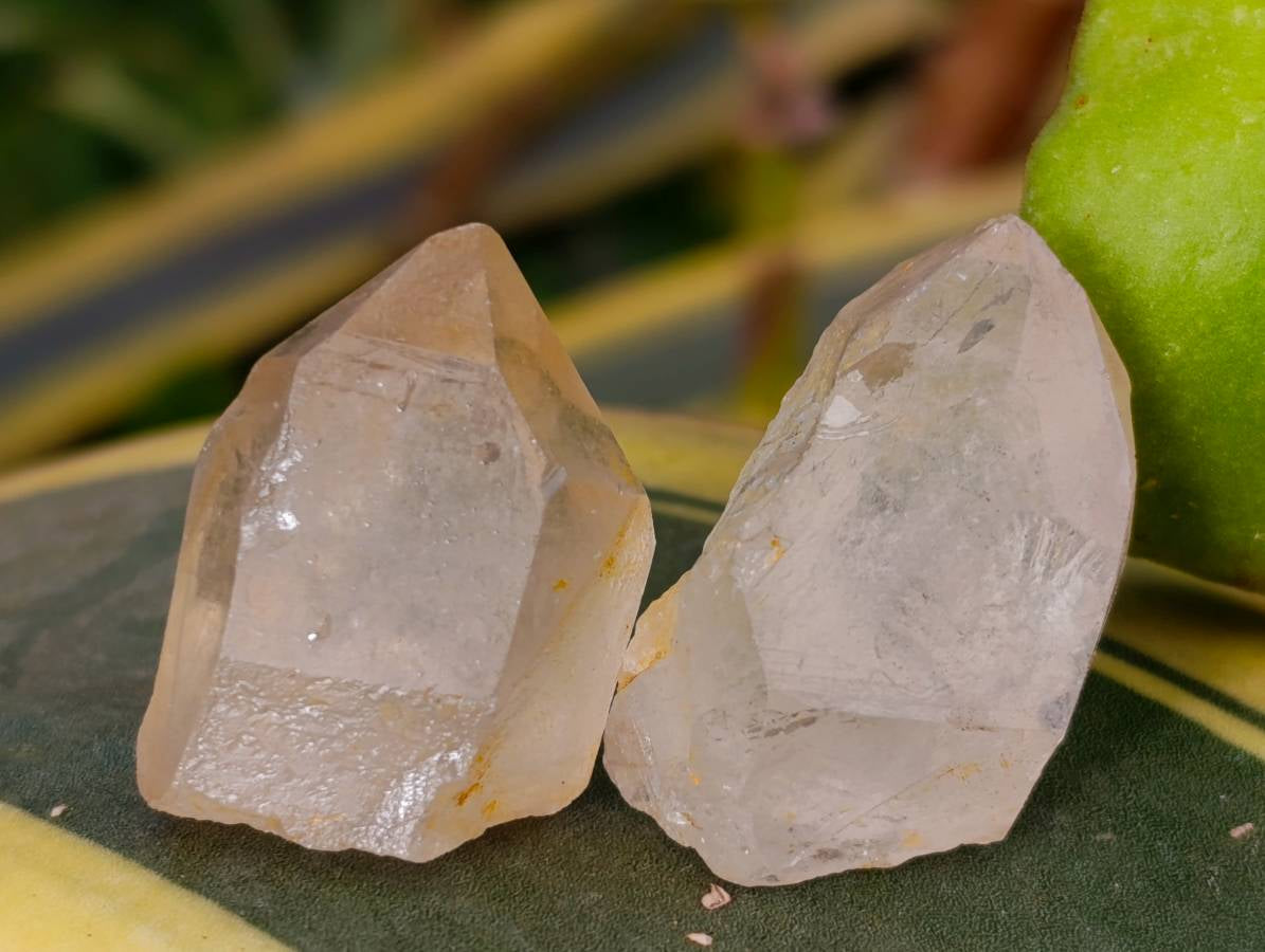 Natural Clear Quarts Crystals x 70 From Mpika, Zambia