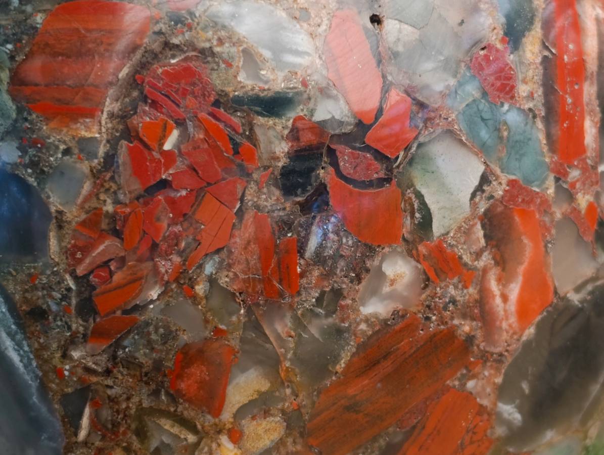 Polished XXL Bloodstone Sphere x 1 From Swaziland