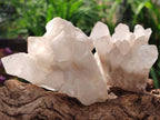 Natural Cascading Candle Quartz Clusters x 12 From Antsirabe, Madagascar