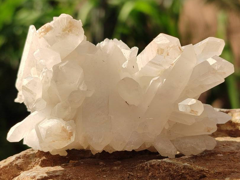 Natural Cascading Candle Quartz Clusters x 12 From Antsirabe, Madagascar