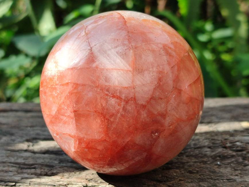 Polished Red Hematoid Quartz Spheres x 6 From Ambatondrazaka, Madagascar