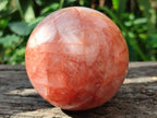 Polished Red Hematoid Quartz Spheres x 6 From Ambatondrazaka, Madagascar