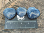 Polished Lazulite Galets x 35 From Madagascar