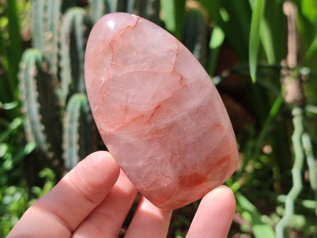 Polished Multi Mineral Standing Free Forms x 6 From Madagascar