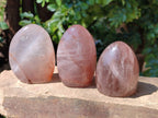 Polished Multi Mineral Standing Free Forms x 6 From Madagascar