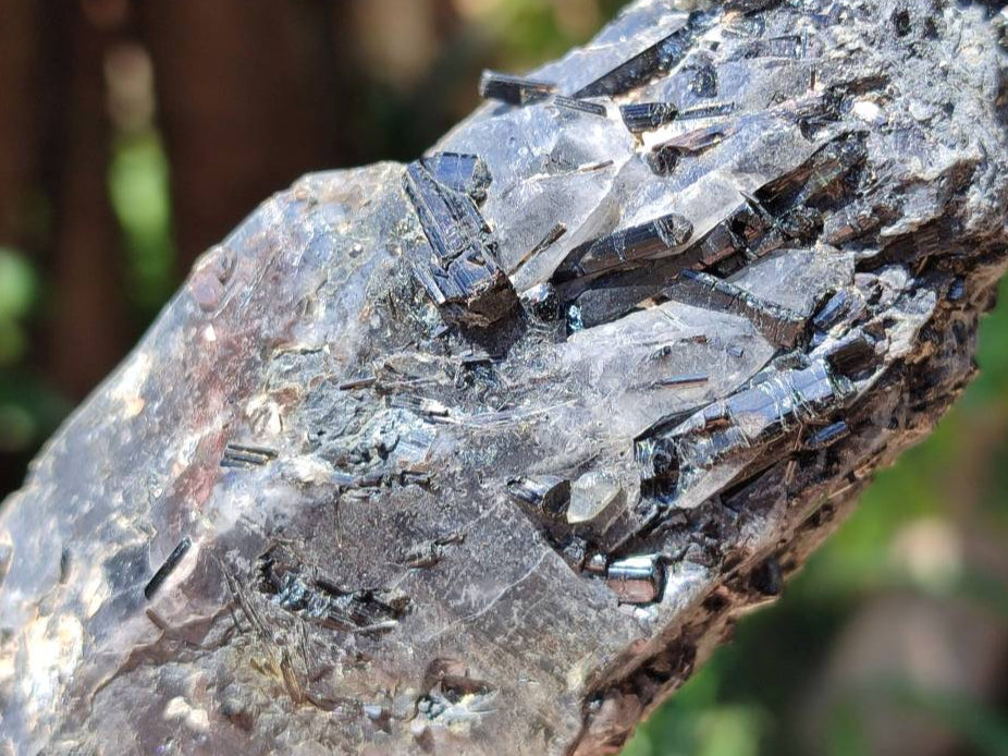 Natural Schorl Black Tourmaline With Feldspar, Fluorite And Mica x 6 From Erongo, Namibia