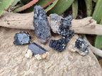Natural Schorl Black Tourmaline With Feldspar, Fluorite And Mica x 6 From Erongo, Namibia