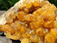 Natural Limonite Quartz Clusters x 12 From Solwezi, Zambia
