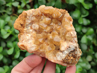 Natural Limonite Quartz Clusters x 12 From Solwezi, Zambia