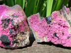 Natural Salrose Cobaltion Dolomite Specimens x 4 From Kakanda, Congo