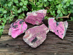 Natural Salrose Cobaltion Dolomite Specimens x 4 From Kakanda, Congo