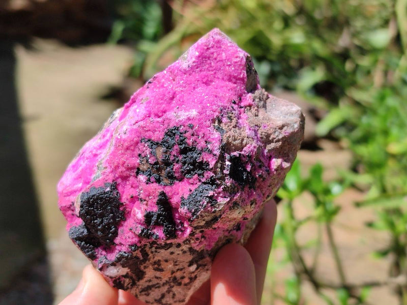 Natural Salrose Cobaltion Dolomite Specimens x 4 From Kakanda, Congo - Toprock Gemstones and Minerals 