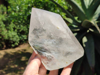 Polished Clear Quartz Crystals x 2 From Madagascar