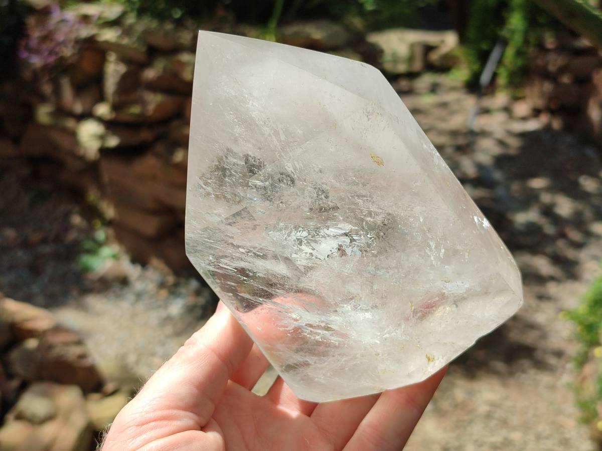 Polished Clear Quartz Crystals x 2 From Madagascar - Toprock Gemstones and Minerals 