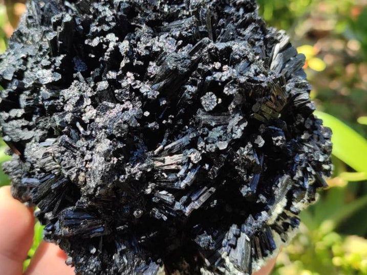 Natural Schorl Black Tourmaline With Vermiculite Specimen x 1 From Erongo, Namibia