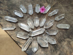 Polished Double Terminated Clear Quartz Crystals x 35 From Madagascar