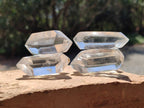 Polished Double Terminated Clear Quartz Crystals x 35 From Madagascar