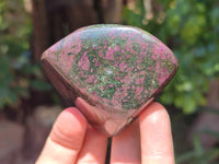 Polished Chrome Verdite With Ruby Corundum Free Forms x 6 From Zimbabwe