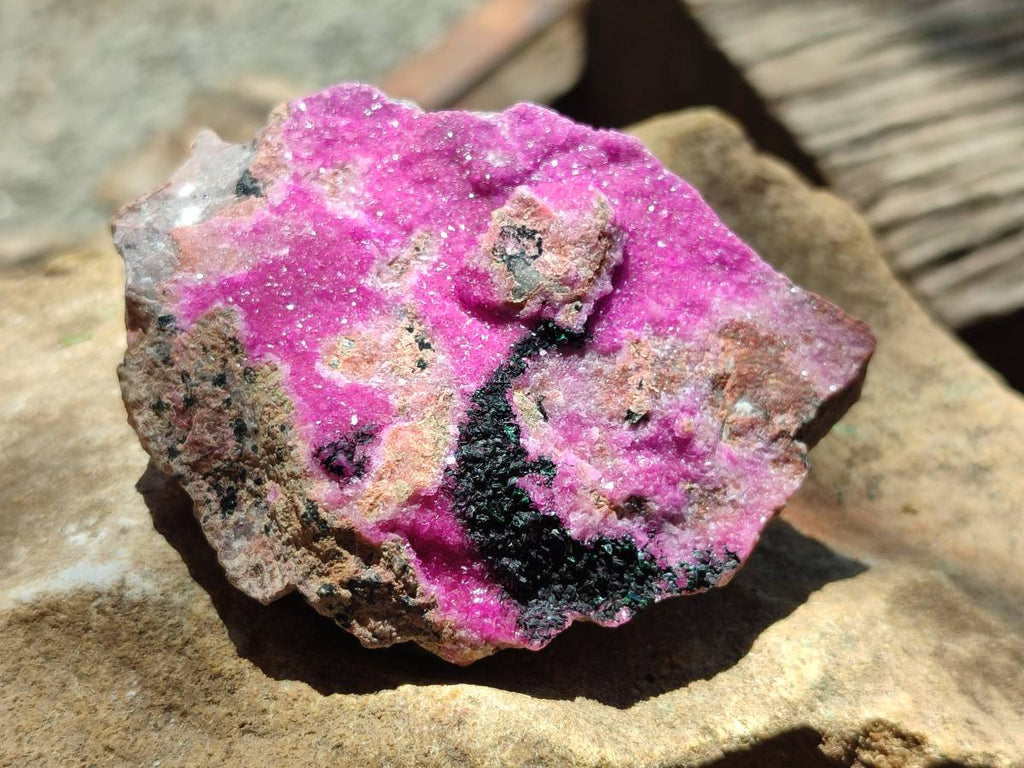 Natural Salrose Cobaltion Dolomite Specimens x 6 From Kakanda, Congo