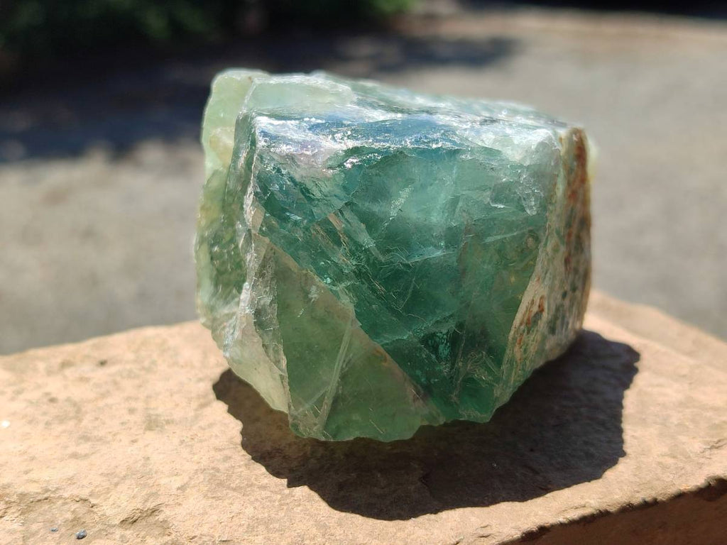 Natural Watermelon Fluorite Cobbed Specimens x 12 From Uis, Namibia