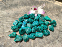 Polished Dioptase Free Forms x 35 From Likasi, Congo