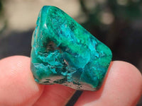 Polished Dioptase Free Forms x 35 From Likasi, Congo