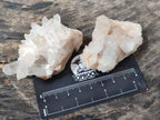 Natural Quartz Crystal Clusters x 12 From Madagascar