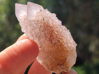 Natural Pale Lilac Spirit Quartz Fingers x 20 From Boekenhouthoek, South Africa