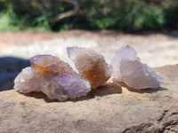 Natural Pale Lilac Spirit Quartz Fingers x 20 From Boekenhouthoek, South Africa