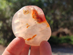 Polished Carnelian Agate Gemstone Galets x 20 From Madagascar