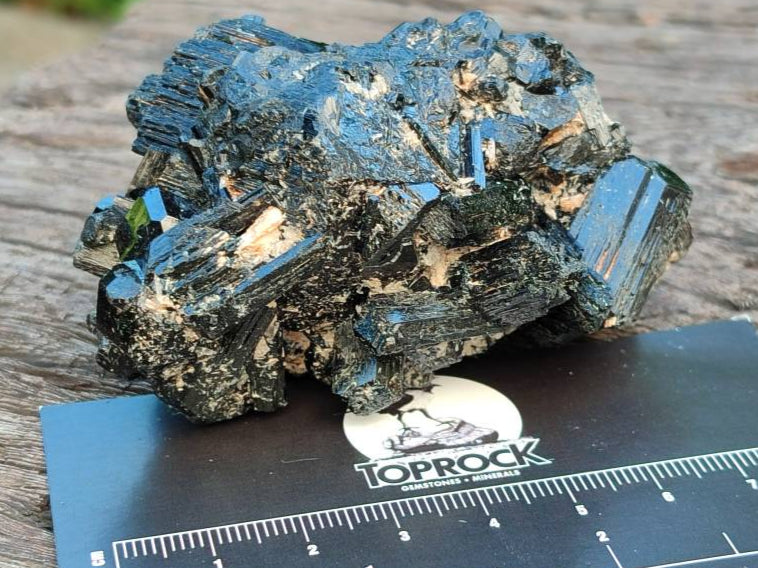 Natural Schorl Black Tourmaline Specimens x 6 From Erongo, Namibia