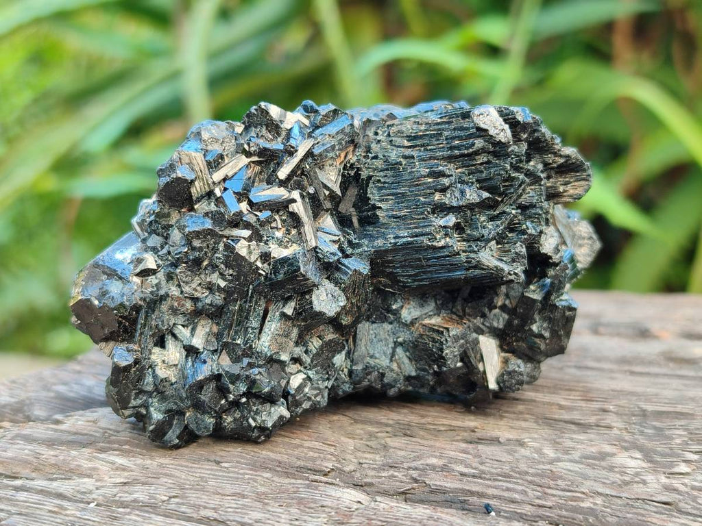 Natural Schorl Black Tourmaline Specimens x 6 From Erongo, Namibia