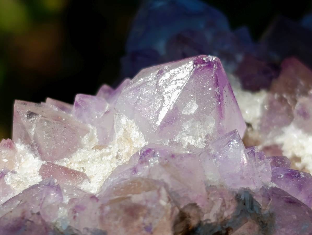 Natural Sunburst Amethyst Spirit Clusters x 3 From Boekenhouthoek, South Africa