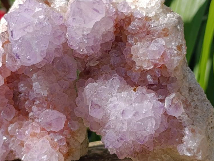 Natural Sunburst Amethyst Spirit Clusters x 3 From Boekenhouthoek, South Africa