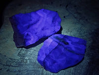 Polished On One Side Watermelon Fluorite Slices x 6 From Uis, Namibia