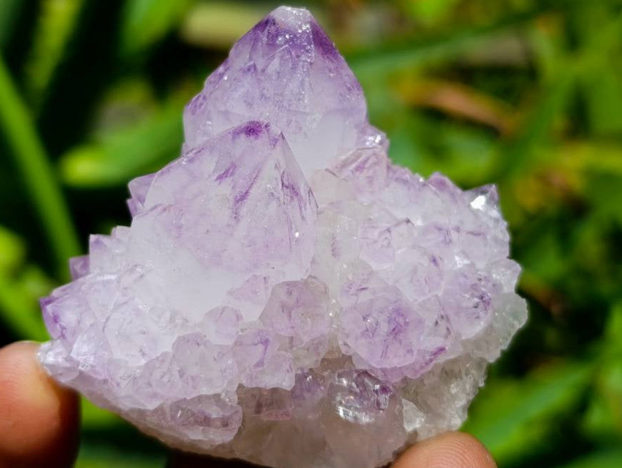 Natural Sunburst Amethyst Spirit Clusters x 12 From Boekenhouthoek, South Africa