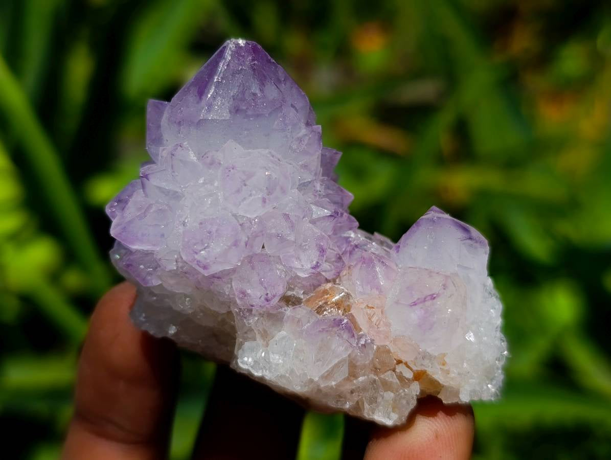 Natural Sunburst Amethyst Spirit Clusters x 12 From Boekenhouthoek, South Africa