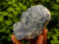 Natural Small Blue Celestite Specimens x 4 From Sakoany, Madagascar