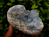 Natural Small Blue Celestite Specimens x 4 From Sakoany, Madagascar