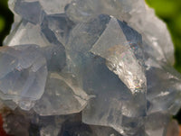 Natural Small Blue Celestite Specimens x 4 From Sakoany, Madagascar