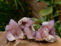 Natural Amethyst Spirit Crystals And Clusters x 20 From Boekenhouthoek, South Africa