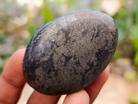 Polished Basalt Pharaoh Stone Galets x 12 From Iron Duke Mine, Zimbabwe