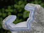 Natural Blue Lace Agate Geode Specimens x 12 From Nsanje, Malawi